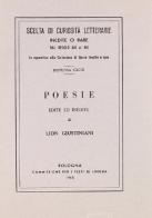 Poesie edite ed inedite (rist. anast.) di Leonardo Giustiniani edito da Forni