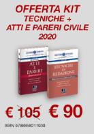 Kit: Atti e pareri di diritto civile-Tecniche di redazione. Diritto civile e diritto penale di Francesco Caringella, Valter Campanile, Pio Giovanni Marrone edito da Dike Giuridica