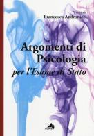 Argomenti di psicologia per l'esame di Stato edito da Alpes Italia