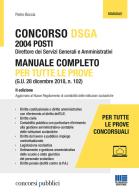 Concorso DSGA. Manuale completo per tutte le prove di Pietro Boccia edito da Maggioli Editore