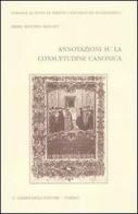 Annotazioni su la consuetudine canonica di Piero A. Bonnet edito da Giappichelli