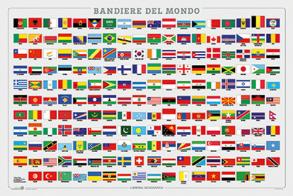 Bandiere del mondo. Geoposter edito da Libreria Geografica