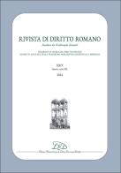 Rivista di diritto romano. Nuova serie (2024) vol. 24 edito da LED Edizioni Universitarie