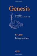 Genesis. Rivista della Società italiana delle storiche (2005) vol.1 edito da Viella