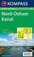 Carta escursionistica e stradale n. 711. Nord-Ostsee Kanal. Adatto a GPS. Digital map. DVD-ROM edito da Kompass