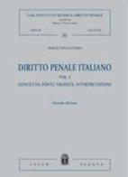 Diritto penale italiano vol.1 di Sergio Vinciguerra edito da CEDAM