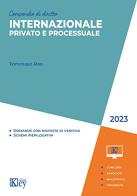 Compendio di diritto internazionale privato e processuale 2023 di Tommaso Rao edito da Key Editore