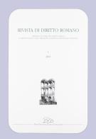 Rivista di diritto romano (2001) vol.1 edito da LED Edizioni Universitarie