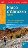 Parco d'Abruzzo. Carta escursionistica di tutto il territorio del parco. 1:25.000 edito da Iter Edizioni