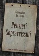 Pensieri sopravvissuti. Poesie di Giuseppina Boccaccio edito da Libreria Editrice Urso