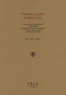 Studi classici orientali (2019) vol.65.1 edito da Pisa University Press