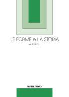 Le forme e la storia (2017) vol.1 edito da Rubbettino