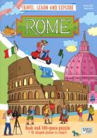 Rome. Travel, learn and explore. Libro puzzle. Ediz. illustrata di Matteo Gaule, Nadia Fabris edito da Sassi