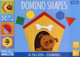 Play and learn. Domino shapes. Ediz. a colori. Con 28 Dominoes di Matteo Gaule edito da Sassi