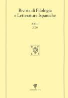 Rivista di filologia e letterature ispaniche (2020). Ediz. bilingue vol. 23 edito da Edizioni ETS