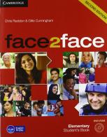 Face2face. Elementary. Student's book. Per le Scuole superiori. Con DVD-ROM di Chris Redston, Gillie Cunningham edito da Cambridge University Press
