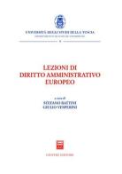 Lezioni di diritto amministrativo europeo edito da Giuffrè