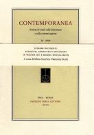 Contemporanea (2018) vol.16 edito da Fabrizio Serra Editore