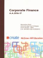 Corporate finance A. A. 2016-17 edito da McGraw-Hill Education