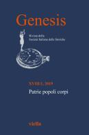 Genesis. Rivista della Società italiana delle storiche (2019) (2019) vol.1 edito da Viella