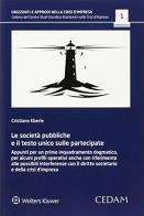Le società pubbliche e il testo unico partecipate di Cristiano Eberle edito da CEDAM