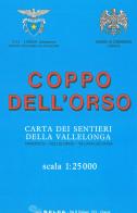 Coppo dell'Orso. Carta dei sentieri della Vallelonga. Trasacco, Collelongo, Villavallelonga 1:25.000 edito da Global Map