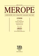 Merope vol.69 edito da Solfanelli