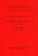 Suppliche al Comune di Ancona (sec. XVI). Inventario edito da Ministero Beni Att. Culturali