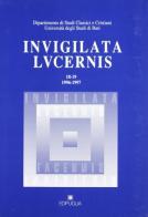 Invigilata lucernis vol. 18-19 edito da Edipuglia