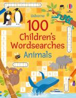 100 children's wordsearches: animals. Ediz. a colori di Phillip Clarke edito da Usborne