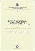 Il nuovo processo amministrativo edito da Edizioni Scientifiche Italiane