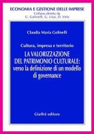 La valorizzazione del patrimonio culturale. Verso la definizione di un modello di governance di Claudia M. Golinelli edito da Giuffrè