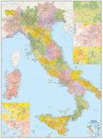 Italia amministrativa postale. Carta geografica amministrativa stradale postale edito da Edizioni Cart. Milanesi
