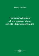 I patrimoni destinati ad uno specifico affare: criticità ed ipotesi applicative. Nuova ediz. di Giuseppe Cavallaro edito da Cacucci