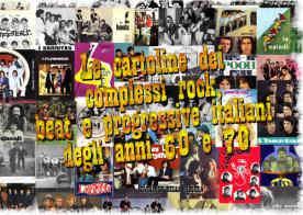Le cartoline dei complessi rock, beat e progressive italiani degli anni 60 e 70. Catalogo della mostra edito da Youcanprint