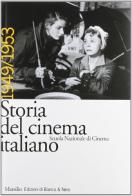 Storia del cinema italiano vol.8 edito da Marsilio