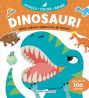 Dinosauri. Con adesivi. Ediz. a colori edito da Edizioni del Borgo