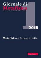 Giornale di metafisica (2018) vol.1 edito da Morcelliana