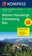 Carta escursionistica e stradale n. 228. Wiener Hausberge SET 1:25.000. Adatto a GPS. Digital map. DVD-ROM edito da Kompass