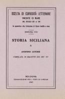 Storia siciliana compilata in dialetto (rist. anast.) edito da Forni