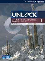 Unlock. Level 1: Teacher's book. Con DVD-ROM edito da Cambridge