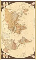 Mondo anticato. Carta geografica amministrativa, geografia contemporanea (carta murale plastificata) edito da Edizioni Cart. Milanesi