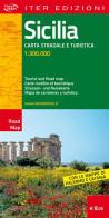 Sicilia. Carta stradale e turistica 1:300.000 edito da Iter Edizioni
