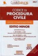 Codice di procedura civile e leggi complementari. Ediz. minor edito da Edizioni Giuridiche Simone