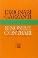 Dizionario Garzanti dei sinonimi e contrari edito da Garzanti
