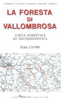 La foresta di Vallombrosa. Carta forestale ed escursionistica 1:10.000 edito da Global Map