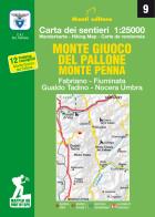 Monte giuco del Pallone, Monte Penna. Fabriano, Fiuminata, Gualdo Tadino, Nocera Umbra di Raffaele Monti edito da Monti Raffaele