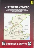 Vittorio Veneto. Revine, Refrontolo, passo San Boldo 1:30.000 edito da Danilo Zanetti Editore