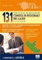 Centotrentuno posti nel ruolo del personale del Consiglio regionale del Lazio edito da Maggioli Editore