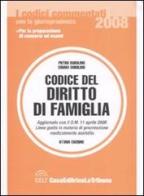 Codice del diritto di famiglia di Pietro Dubolino, Chiara Dubolino edito da La Tribuna